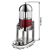 Commercial Juice Dispenser - 7 Litres - Stainless steel