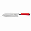 F. DICK | Nóż Santoku RED SPIRIT – ostrze: 180 mm – ze szlifem kulowym