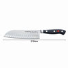 F. DICK | Nóż Santoku PREMIER PLUS – ostrze: 180 mm – ze szlifem kulowym