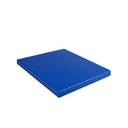 Deska do krojenia z antypoślizgowymi nóżkami – 250 x 400 mm – zgodna z normą HACCP – niebieska