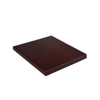 Deska do krojenia z antypoślizgowymi nóżkami – 250 x 400 mm – zgodna z normą HACCP – brązowa