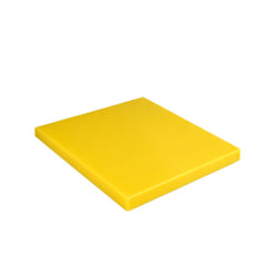 Deska do krojenia z antypoślizgowymi nóżkami – 325 x 530 mm – zgodna z normą HACCP – żółta