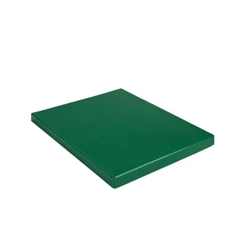 Deska do krojenia z antypoślizgowymi nóżkami – 325 x 530 mm – zgodna z normą HACCP – zielona