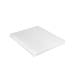 Schneidebrett mit Antirutschfüßen - 250x400mm - HACCP - Konform - Weiß