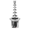 Chocolate fountain – height: 1000 mm – filling quantity: 12 kg – 400 W – with 7 tiers