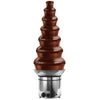 Chocolate fountain – height: 1000 mm – filling quantity: 12 kg – 400 W – with 7 tiers