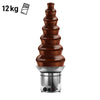 Chocolate fountain – height: 1000 mm – filling quantity: 12 kg – 400 W – with 7 tiers