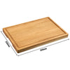 (3 szt.) Deska do krojenia – drewno dębowe – 500 x 350 x 35 mm, zdjęcie 2 z 5