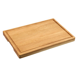 (3 sztuki) Deska do krojenia – drewno dębowe – 350 x 500 x 35 mm