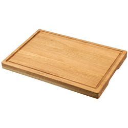 (3 sztuki) Deska do krojenia – drewno dębowe – 350 x 500 x 35 mm