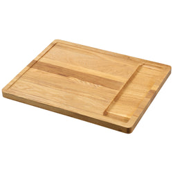 (3 sztuki) Deska do krojenia – drewno dębowe – 360 x 450 x 25 mm