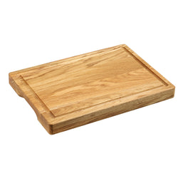 (3 sztuki) Deska do krojenia – drewno dębowe – 375 x 385 x 35 mm