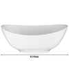 (2 szt.) SELTMANN WEIDEN | Miska – owalna – 210 x 180 mm – biała