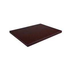 Antypoślizgowa deska do krojenia z nóżkami – 250 x 400 mm – zgodna z normą HACCP – brązowa