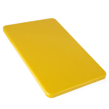 Deska do krojenia - 500x300mm - Grubość: 20mm - zgodna z HACCP - Żółty