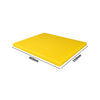 Deska do krojenia – 250 x 400 mm – zgodna z HACCP – żółta