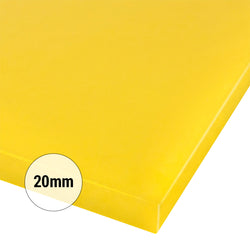 Deska do krojenia - 300 x 500 mm - zgodna z HACCP - żółta