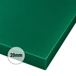 Deska do krojenia z antypoślizgowymi nóżkami – 300 x 500 mm – zgodna z normą HACCP – zielona