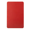 Deska do krojenia – polietylen – 250 x 400 mm – zgodna z HACCP – czerwona