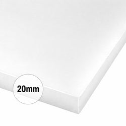 Antypoślizgowa deska do krojenia z nóżkami – 300 x 500 mm – zgodna z normą HACCP – biała