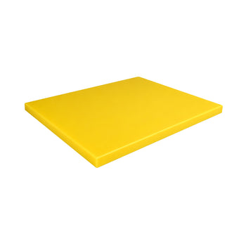 Deska do krojenia z 2 ogranicznikami – 300 x 500 mm – zgodna z HACCP – żółta