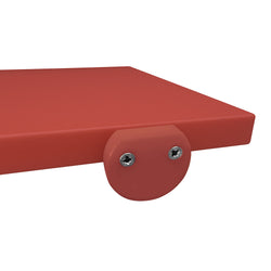 Deska do krojenia z 2 ogranicznikami – 300 x 500 mm – zgodna z HACCP – brązowa