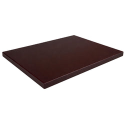 Antypoślizgowa deska do krojenia z nóżkami – 600 x 400 mm – zgodna z normą HACCP – brązowa