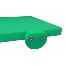 Deska do krojenia z 2 ogranicznikami – 300 x 500 mm – zgodna z HACCP – zielona