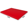 Chopping Board - 600x400mm - Thickness: 20mm - HACCP-Compliant - HDPE - Red