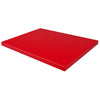 Chopping Board - 600x400mm - Thickness: 20mm - HACCP-Compliant - HDPE - Red