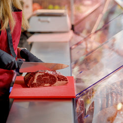 Deska do krojenia - EN 600x400 - zgodna z HACCP - czerwona