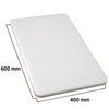 Deska do krojenia PREMIUM - 600x400mm - Grubość: 20mm - zgodna z HACCP - Biały