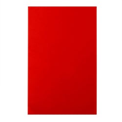 Antypoślizgowa deska do krojenia z nóżkami – 250 x 400 mm – zgodna z normą HACCP – czerwona