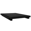Chopping Board with Juice Groove - 265x325mm - Thickness: 20mm - HACCP-Compliant - Polyethylene - Black