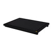 Deska do krojenia – 400 x 305 mm – z rowkiem na sok – zgodna z HACCP – czarna