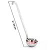 (4 pcs) Soup Ladle - Ø140mm - Length: 500mm - Stainless Steel