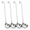 (4 pcs) Soup Ladle - Ø90mm - Length: 340mm - Stainless Steel