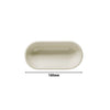 (24 szt.) Miska TEOS – owalna – 160 x 65 mm – kremowa