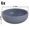 (6 szt.) Miska SANDY LOAM – Ø 120 mm – niebieska