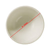 (4 szt.) Miska do zupy TEOS – porcelana – Ø 160 mm – kremowa