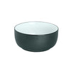 (12 szt.) Miska COSMIC – porcelana – Ø 110 mm – 320 ml – biało-czarna