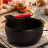 (4 sztuki) UNIVERSE – miska Maastricht – 240 ml – średnica 100 mm – z uchwytem – czarna