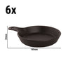 (6 szt.) Miska Maastricht UNIVERSE – Ø 160 mm – 350 ml – z uchem – czarna