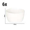(6 szt.) Miska Maastricht LUX – porcelana – Ø 150 mm – 150 ml – kość słoniowa