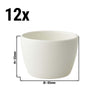 (12 szt.) Miska Maastricht LUX – Ø 85 mm – 180 ml – kość słoniowa