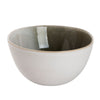 (6 szt.) Miska NORDIC – Ø 150 mm – 900 ml – zielono-biała