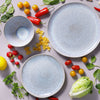 (6 szt.) Talerz głęboki LIGHT BLUE SEA – Ø 220 mm – niebieski