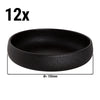 (12 szt.) Miska Maastricht UNIVERSE – Ø 155 mm – czarna
