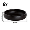 (6 sztuk) Miska Maastricht - 200 ml - Ø 11,5 cm - Czarna