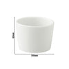 (6 szt.) Miska WHITE DELIGHT – Ø 100 mm – 230 ml – biała